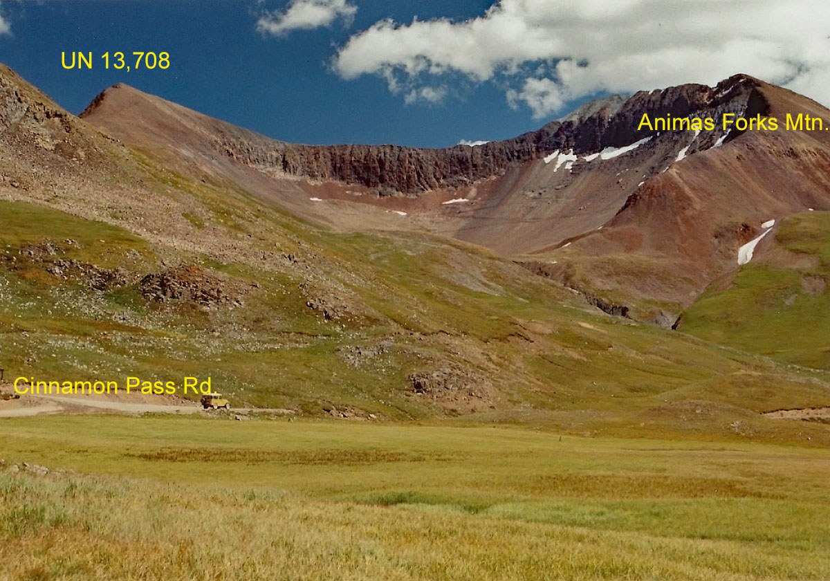 "Animas Forks Mountain" - 13,740